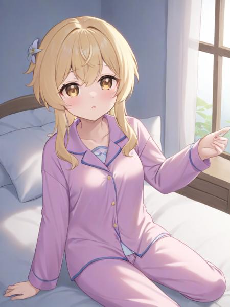 08013-691398243-_lora_xl_ying girl-000005_1_,ying girl,blonde hair,pajamas,.png